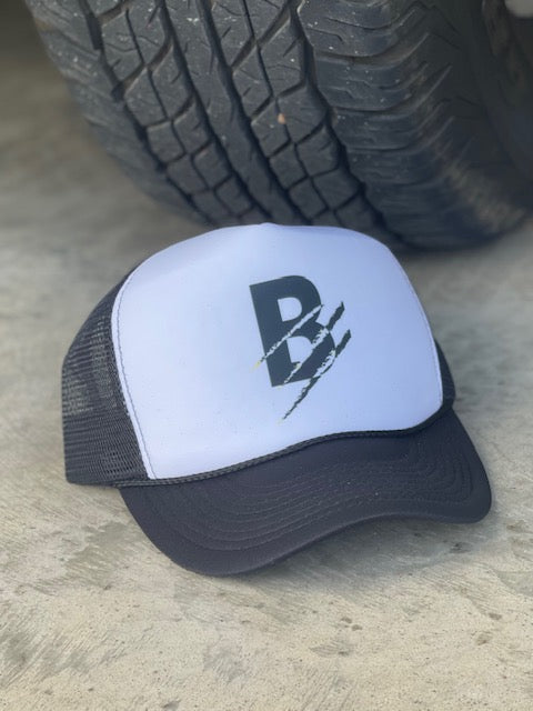 ◆ARCHIVE BOLD◆ BOLD TRUCKER MESH CAP BLACK AB24SPCP005BK Archive Bold X Diadora] SYMBOL LOGO TRUCKER CAP (BLACK